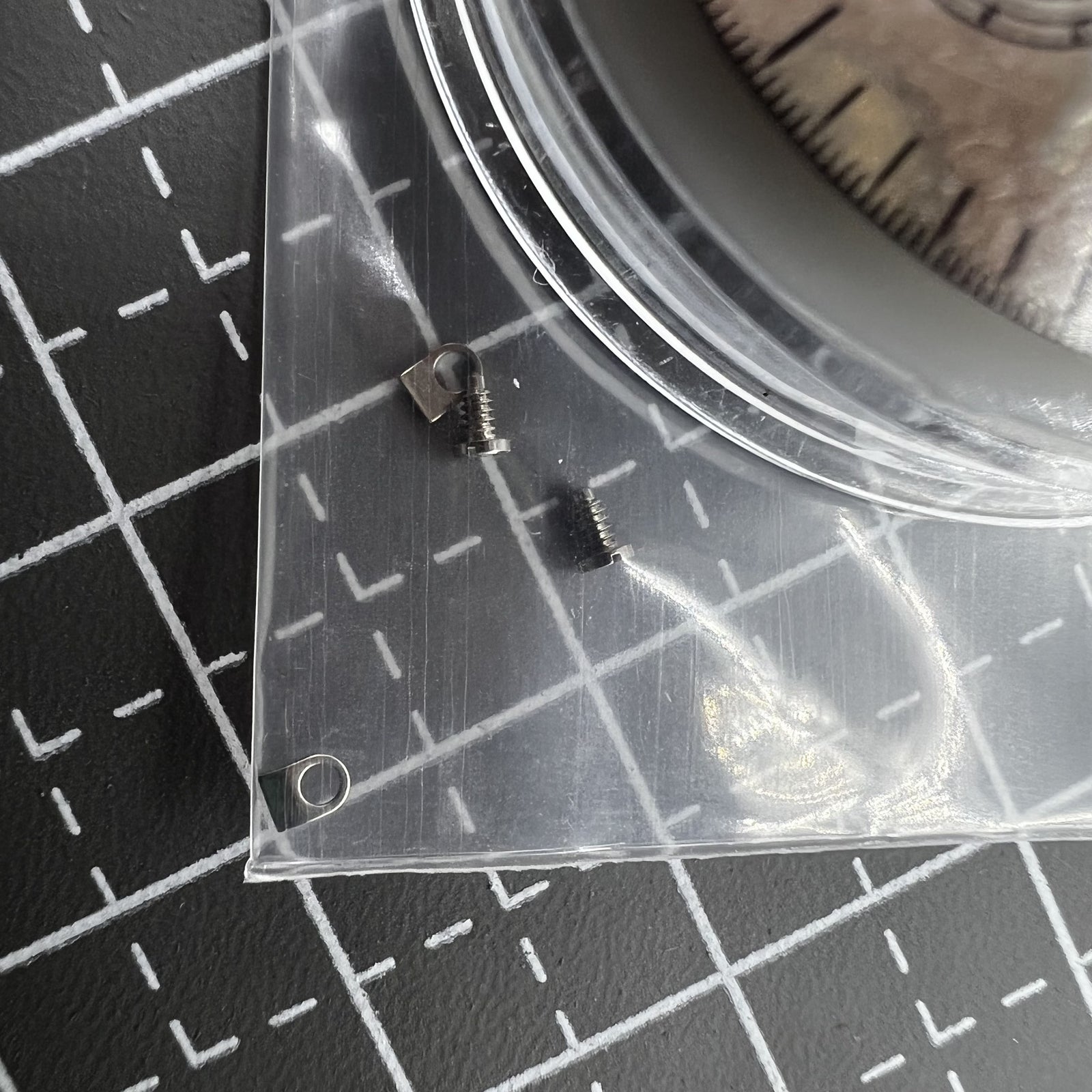 7750 Black Dial Chronograph Movement 3 Hands Small Second @9 Day Date