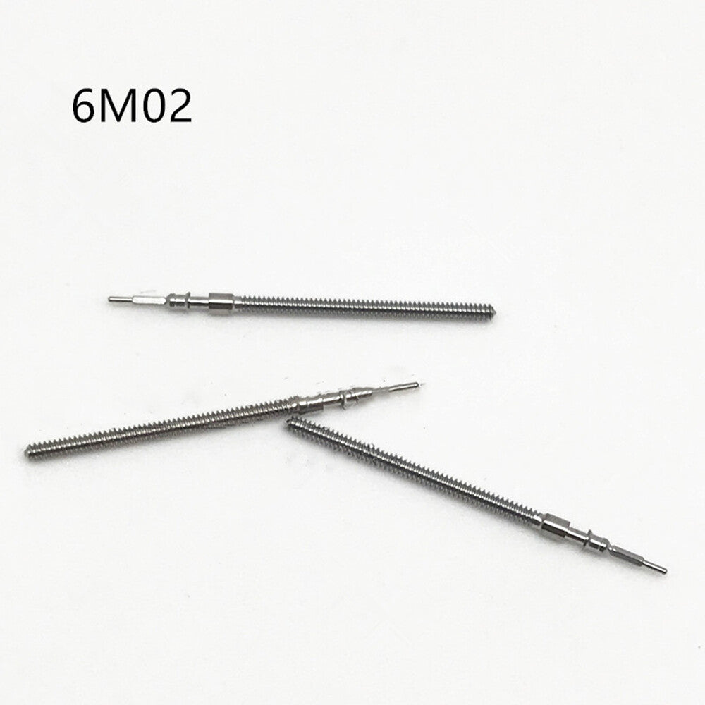 10PCS Watch Winding Stems Generic for 6M02 Movement