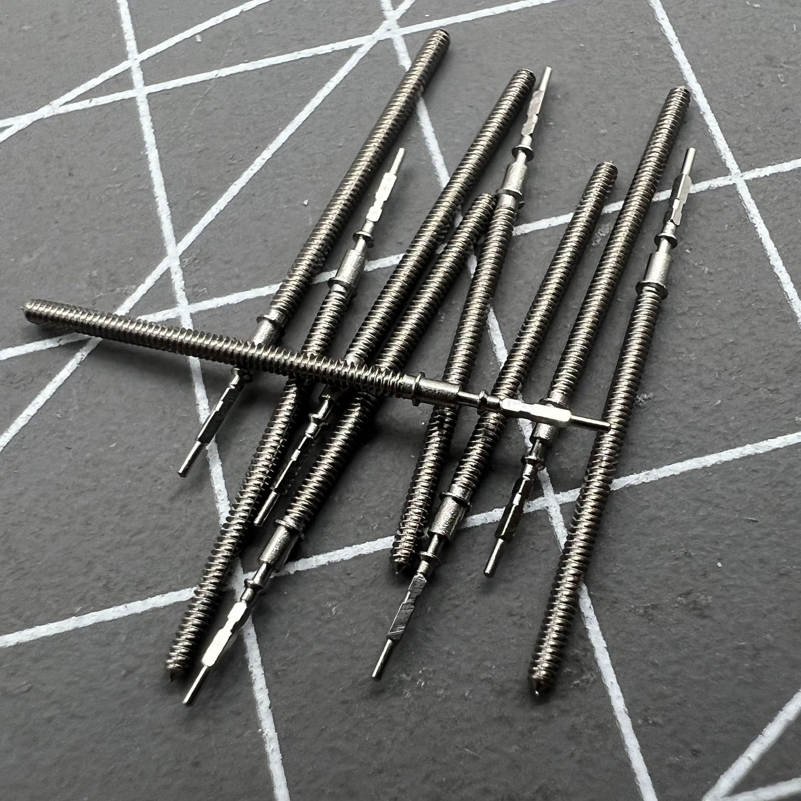 5 PIECES Watch Winding Stems Generic for VK63 VK64 VK67 VK68 VK61 Movement