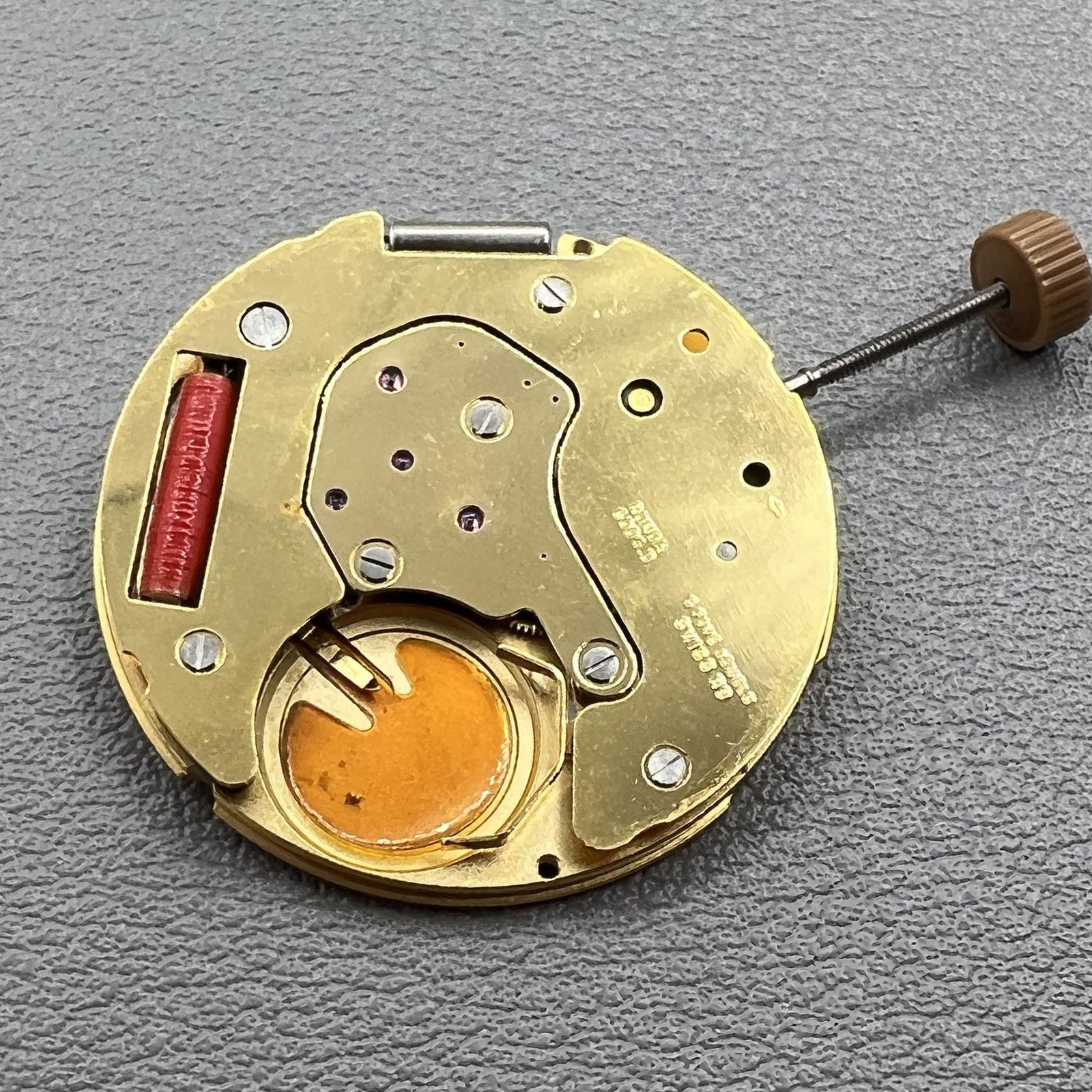 Swiss Ronda 6004D 6004.D Quartz Watch Movement Date At 3