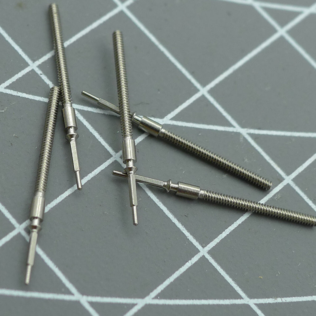 5 PIECES Watch Winding Stems Spare Parts Fit for ETA 2824-1 2834-1 2836-1