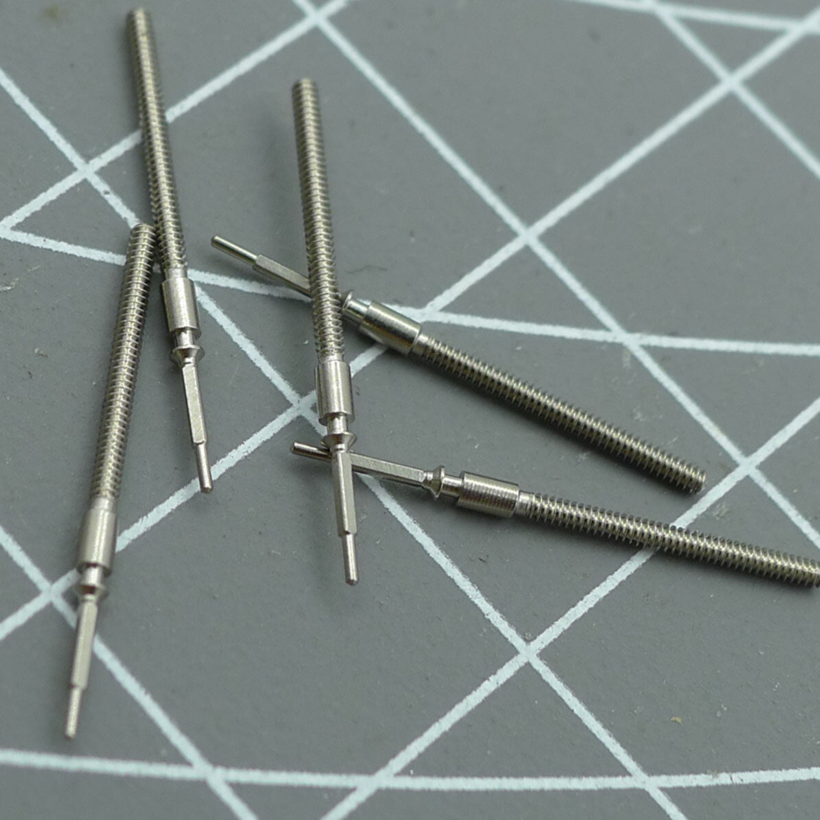 5 PIECES Watch Winding Stems Spare Parts Fit for ETA 2824-1 2834-1 2836-1