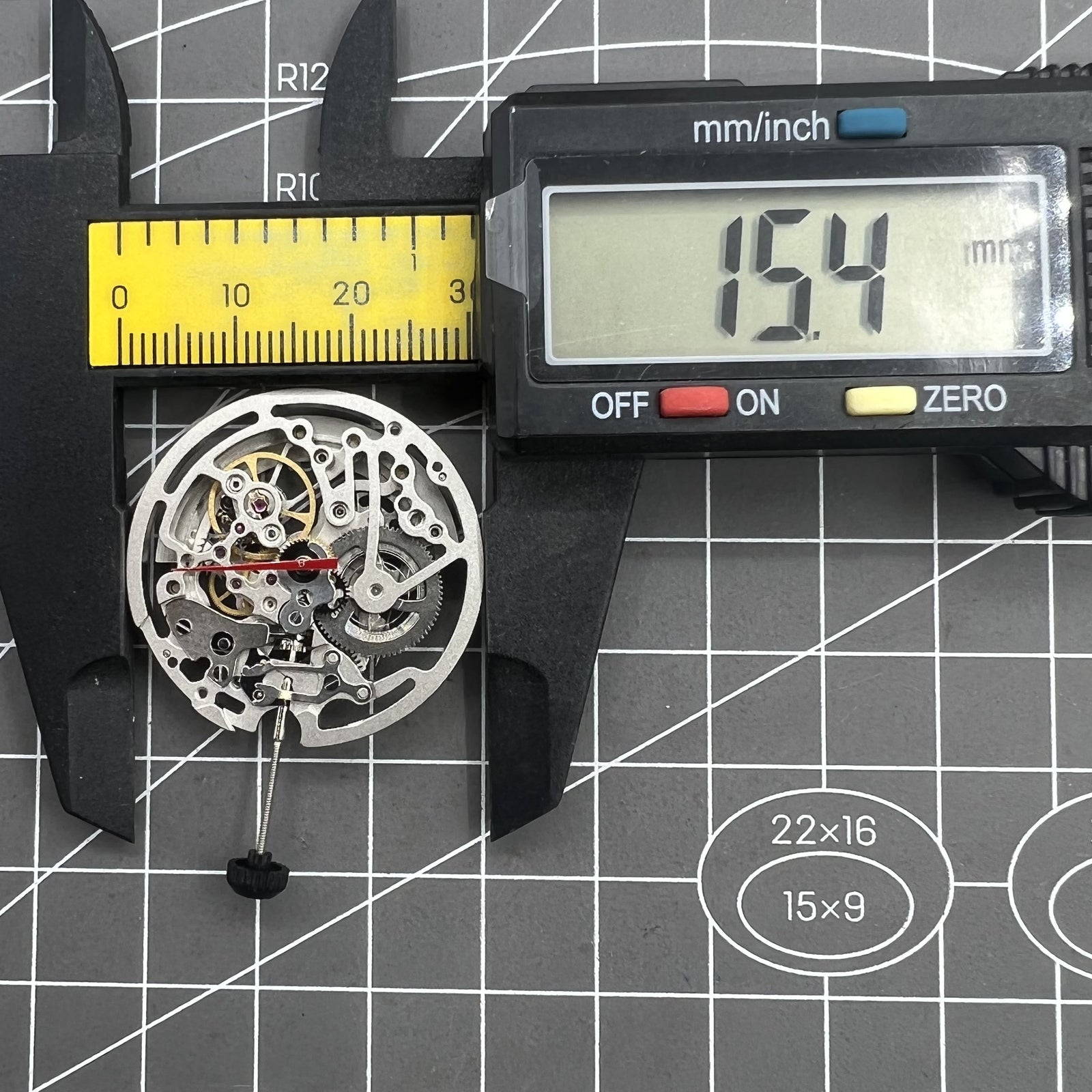 Seagull Silver TY2809 Automatic Mechanical Skeleton Watch Movement