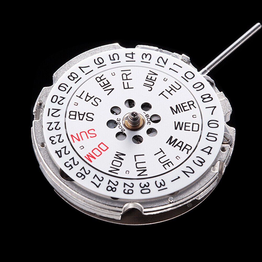 Miyota / Citizen 8205 Silver Plated Japan Automatic Mechanical Movement