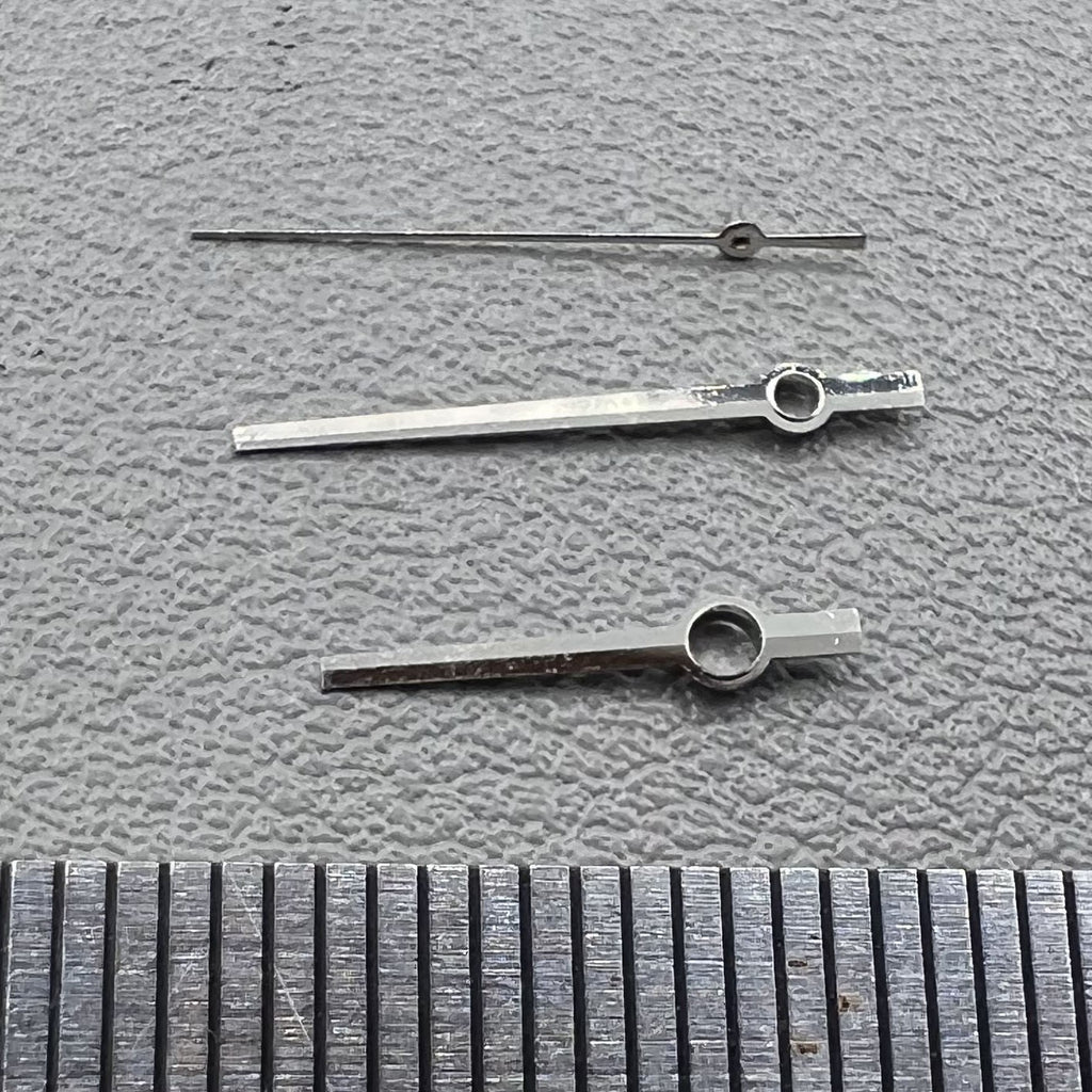 2 Sets/Pack Modified Dayjust High Canon Silver Hands for Miyota 8285 Movement