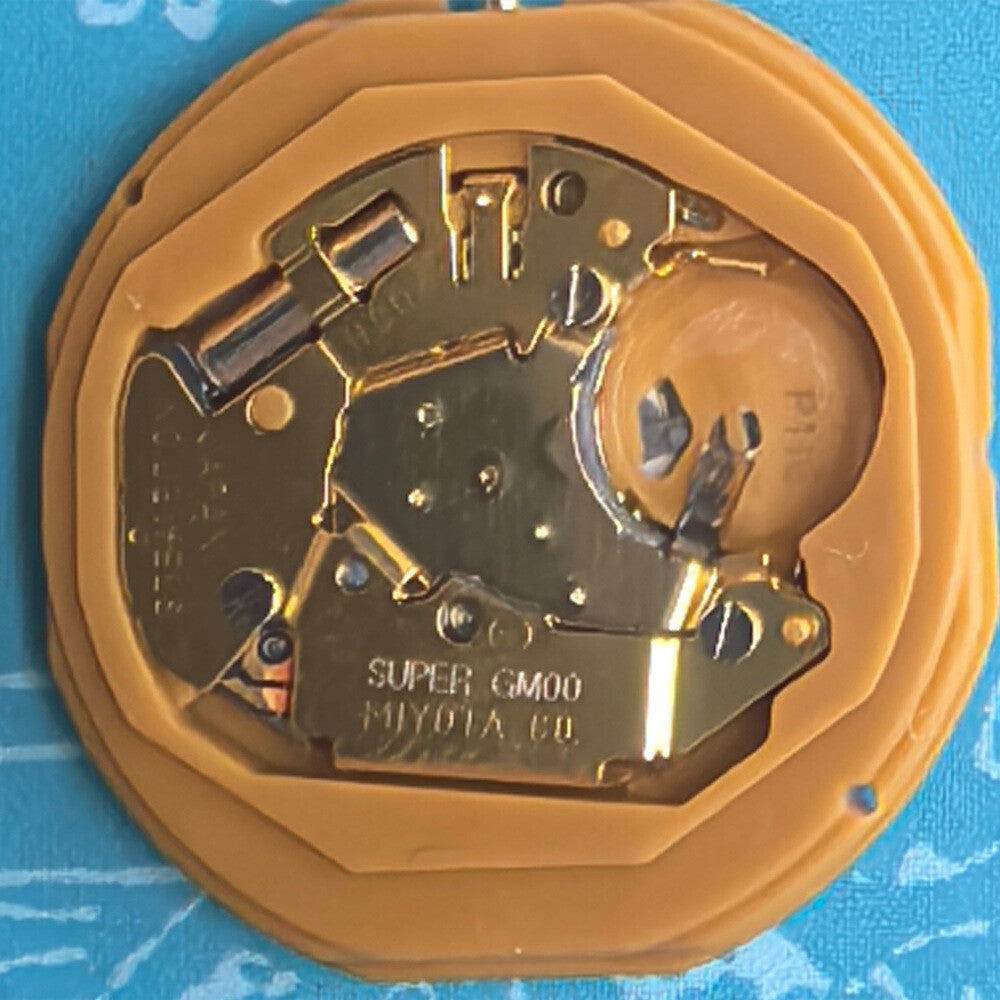 Miyota GM00 Japan Quartz Movement English&Chinese Character Black Font