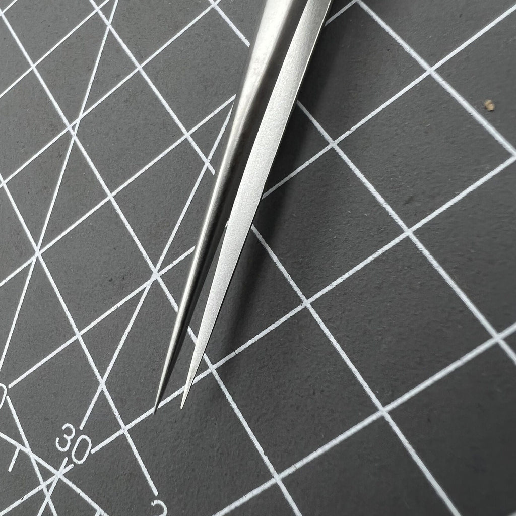 Swiss Bergeon 7026-SS Antimagnetic Tweezer Narrow and Fine Points