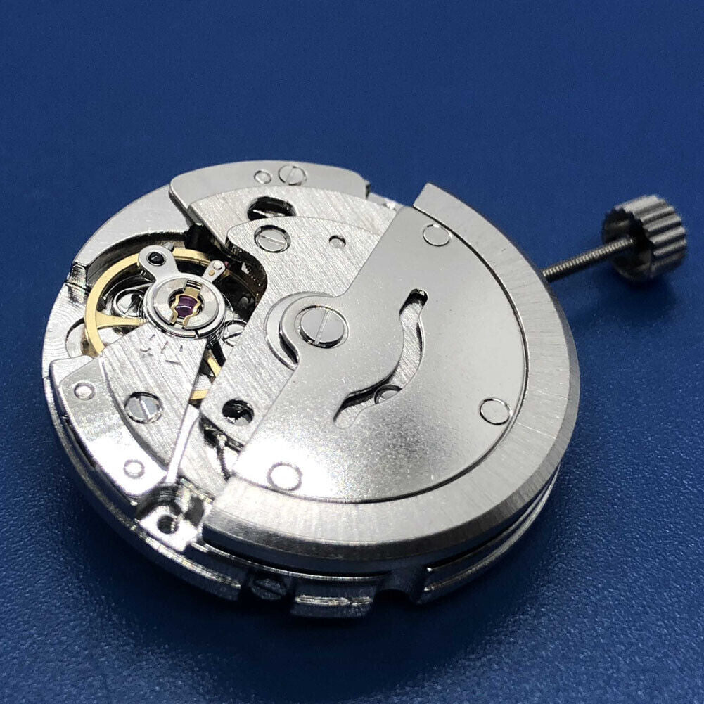 DG2813 Automatic Mechanical Movement Day Date Silver Tian Jing 2813