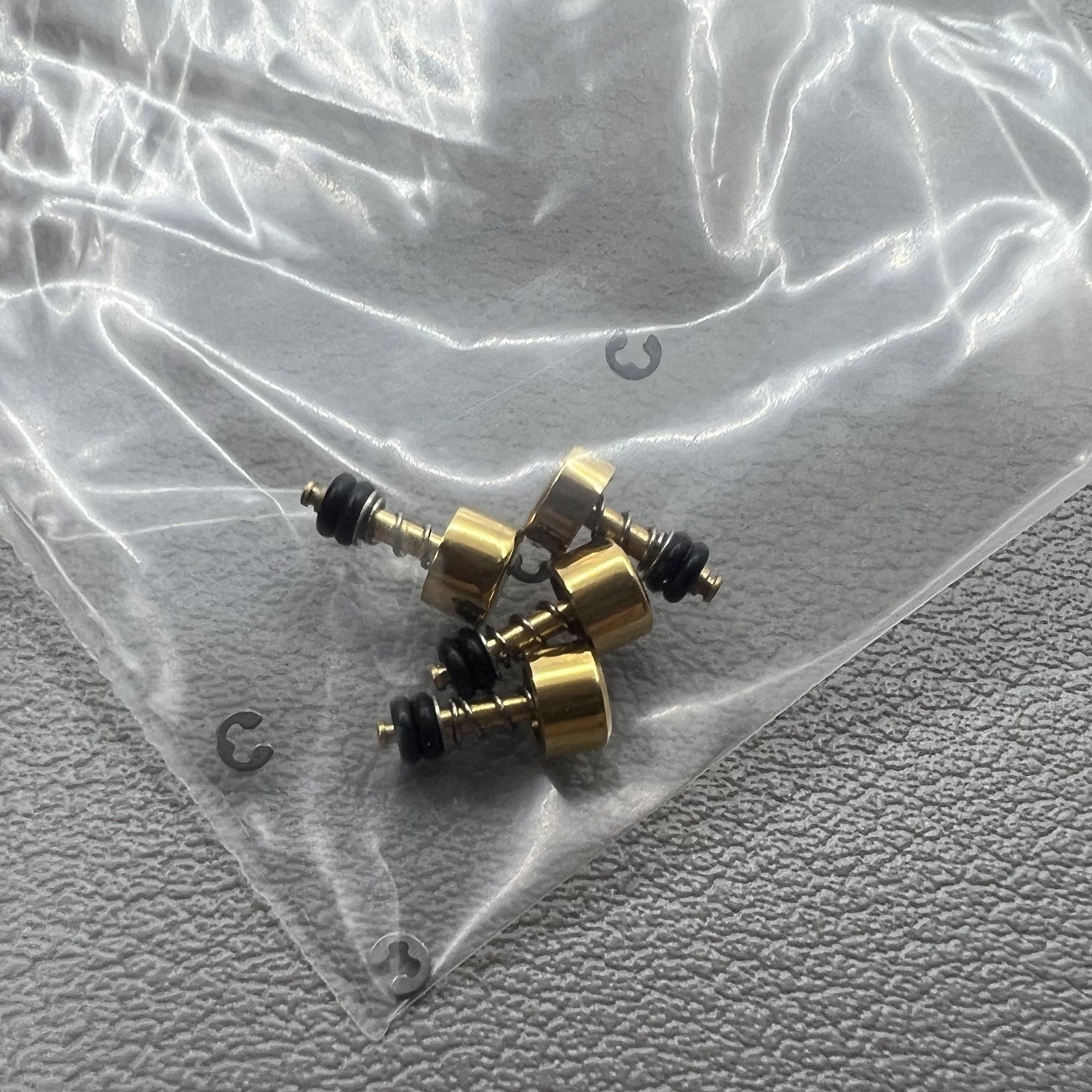 4 PIECES/Pack Gold Push Buttons for Casio DW5600 Waterproof Stainless Steel