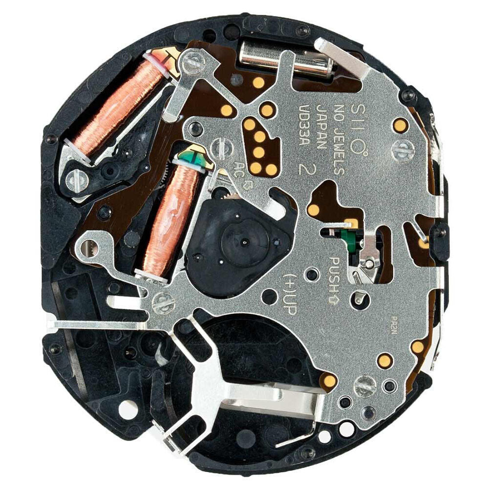 Hattori Epson TMI VD33 VD33A Watch Quartz Movement Japan Made