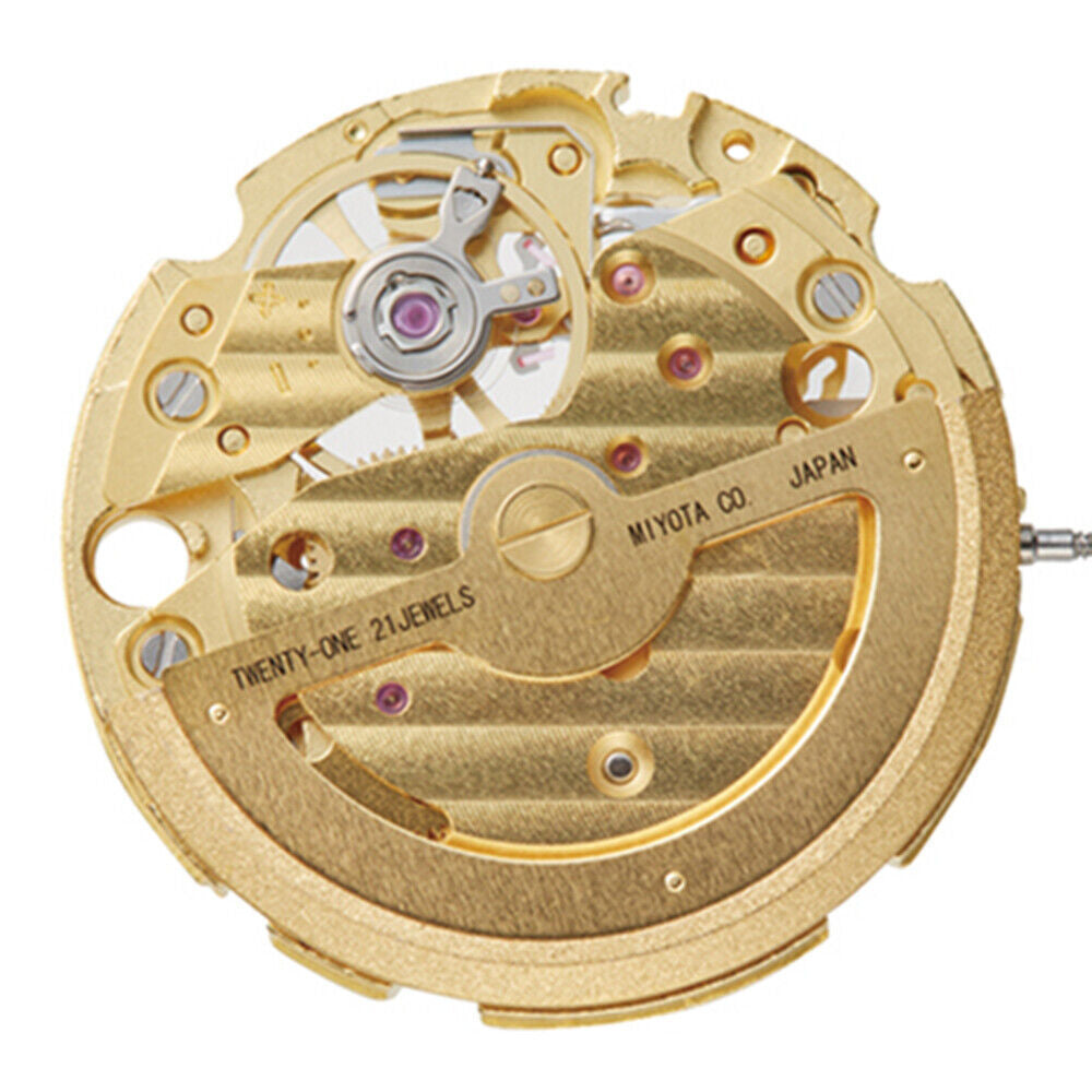 Miyota / Citizen 82S5 Golden Plated Japan Automatic Mechanical Movement