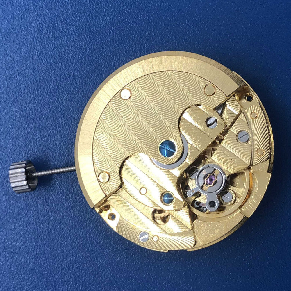 DG2813 Automatic Mechanical Movement 3 Hands Single Calendar, Hollowed-Out