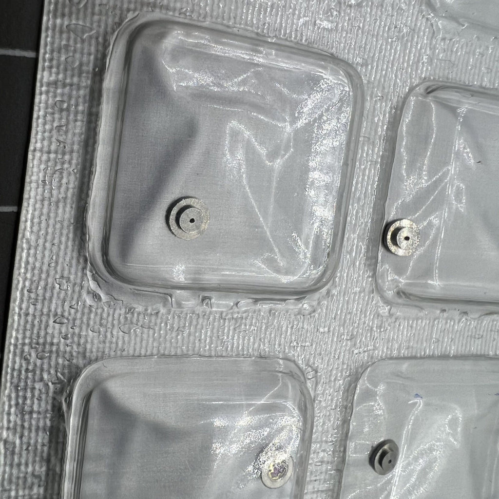 2 PIECES Replacement Plate Cap Jewel Generic for Movement ETA 2836 2834 2824