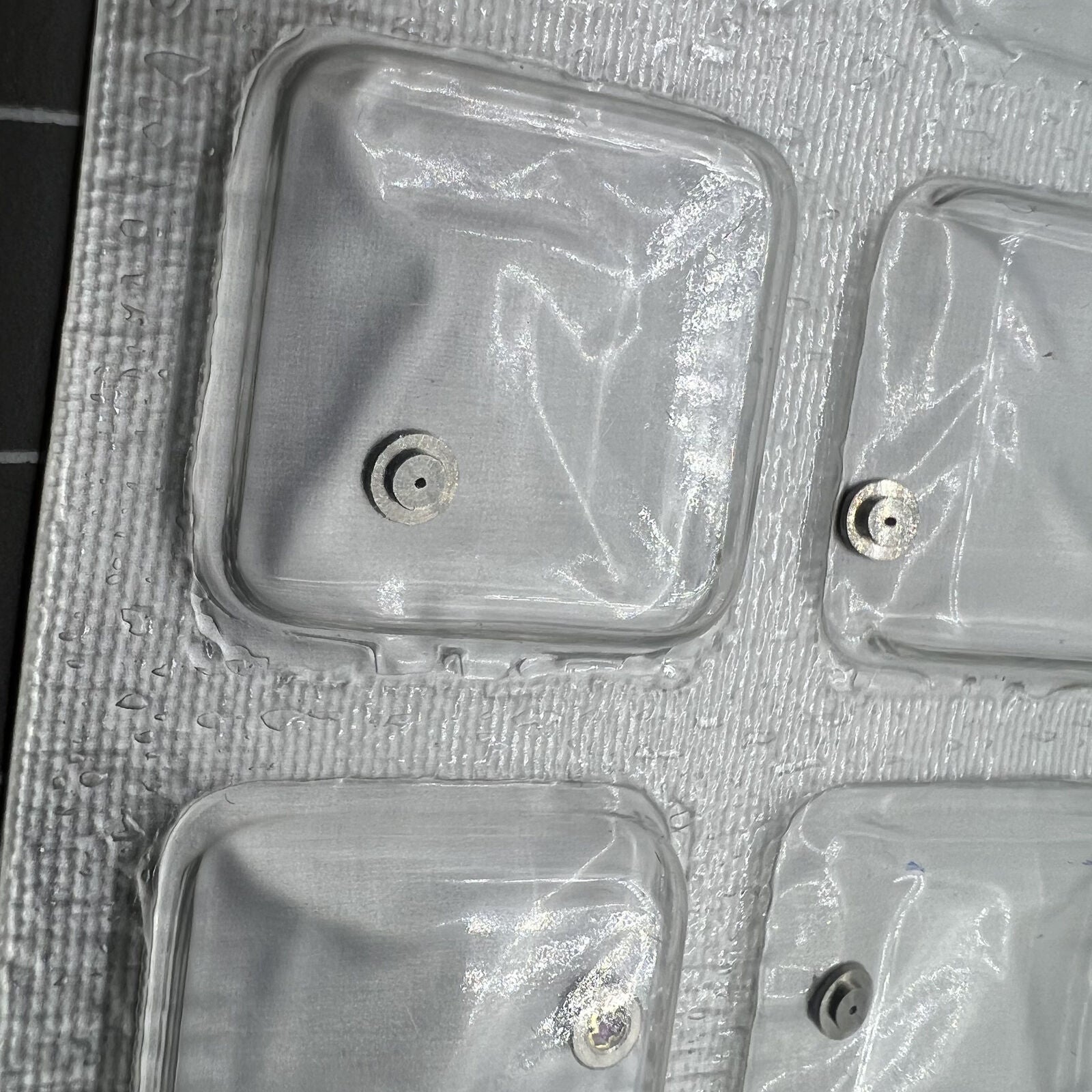 2 PIECES Replacement Plate Cap Jewel Generic for Movement ETA 2836 2834 2824
