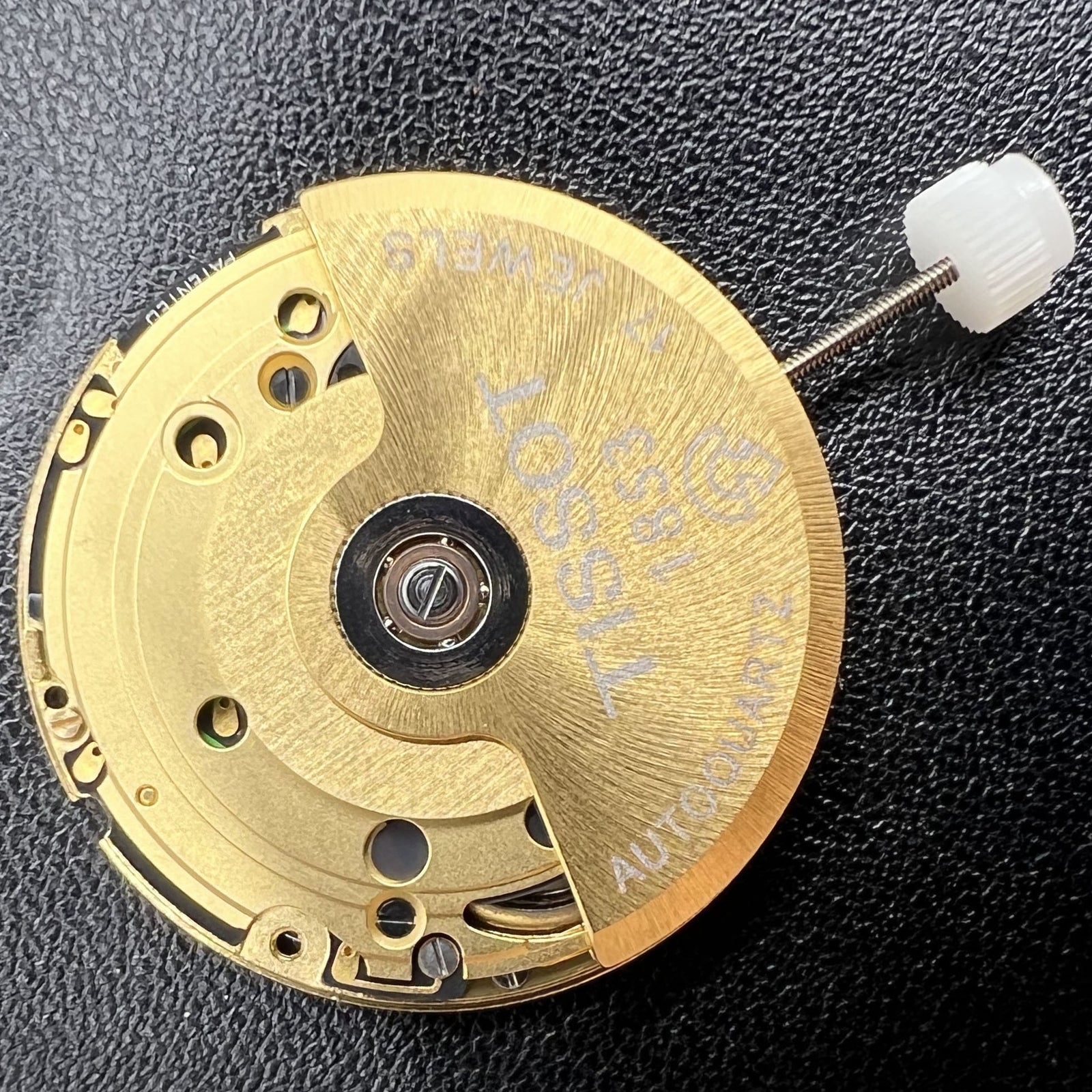 Swiss Made ETA205.911 Artificial Kinetic Energy Golden Original Watch Movement