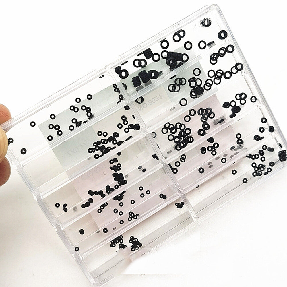 10Sizes/Box Small Sizes Rubber Watch Crown Waterproof Watch Seals O Ring  #8021