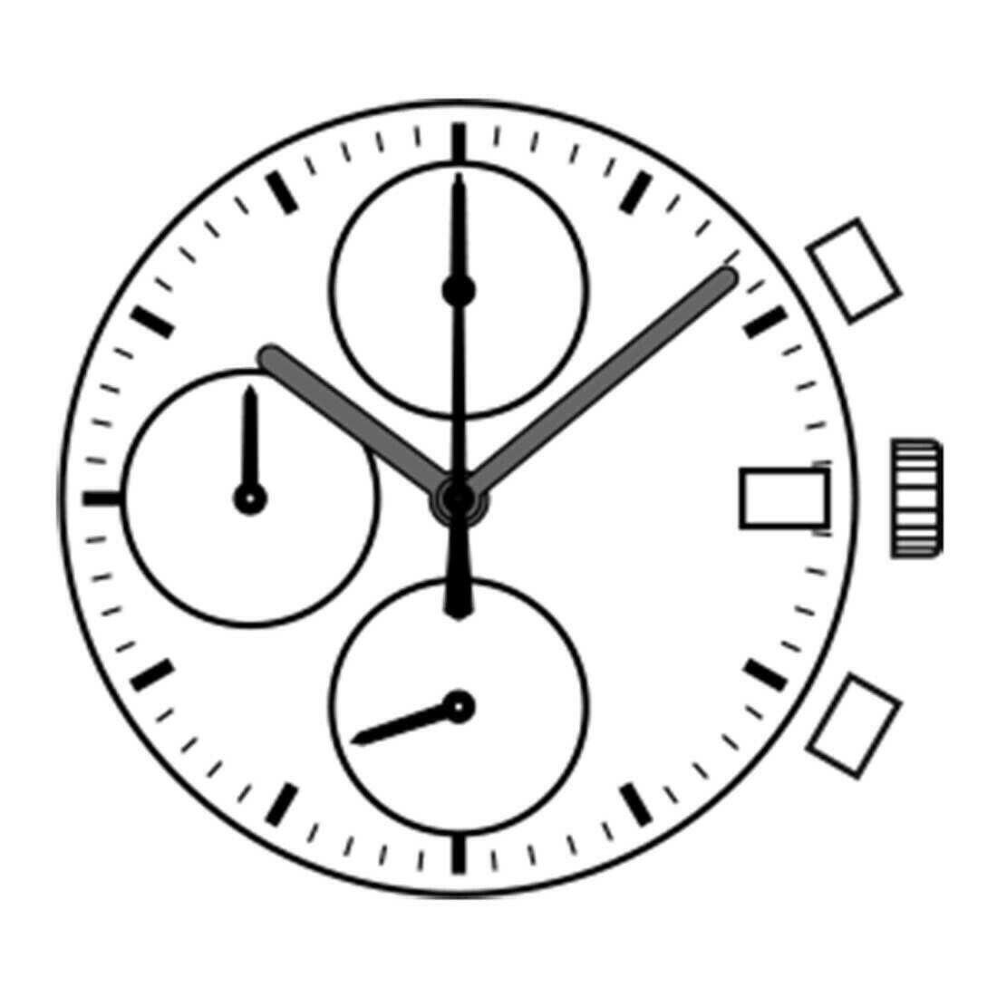 Hattori Epson TMI VK67 VK67A Watch Quartz Movement Japan Made