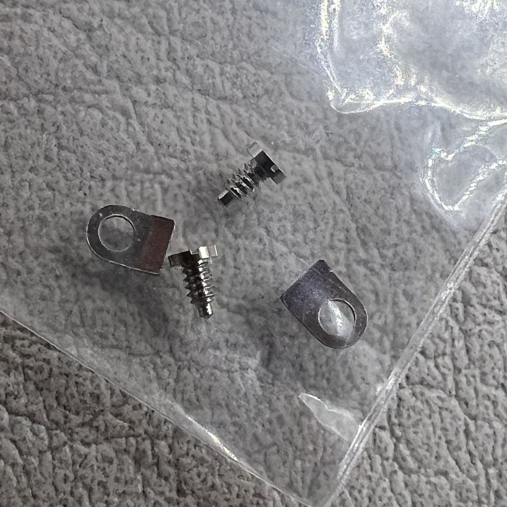 Screws x4+Clamps x4 Silver Casing Clamp+Screws Fit for Seagull ST3600 ETA6497
