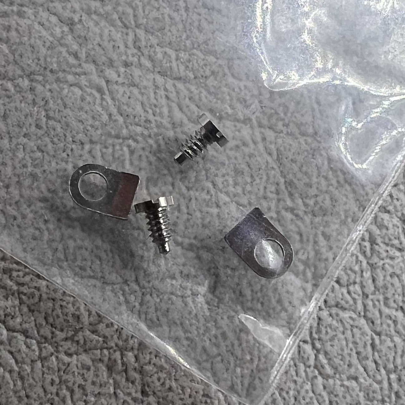 Screws x4+Clamps x4 Silver Casing Clamp+Screws Fit for Seagull ST3600 ETA6497