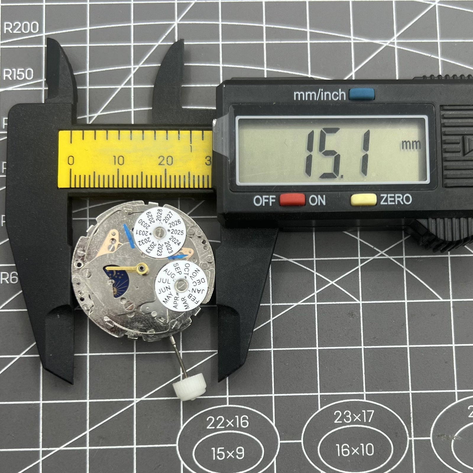 Shanghai Multifunctional 7751 Moon Phase Automatic Mechanical Movement