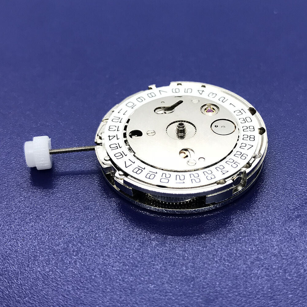 Chinese Automatic 4813 Mechanical Movement Silver Plated 3 Hands