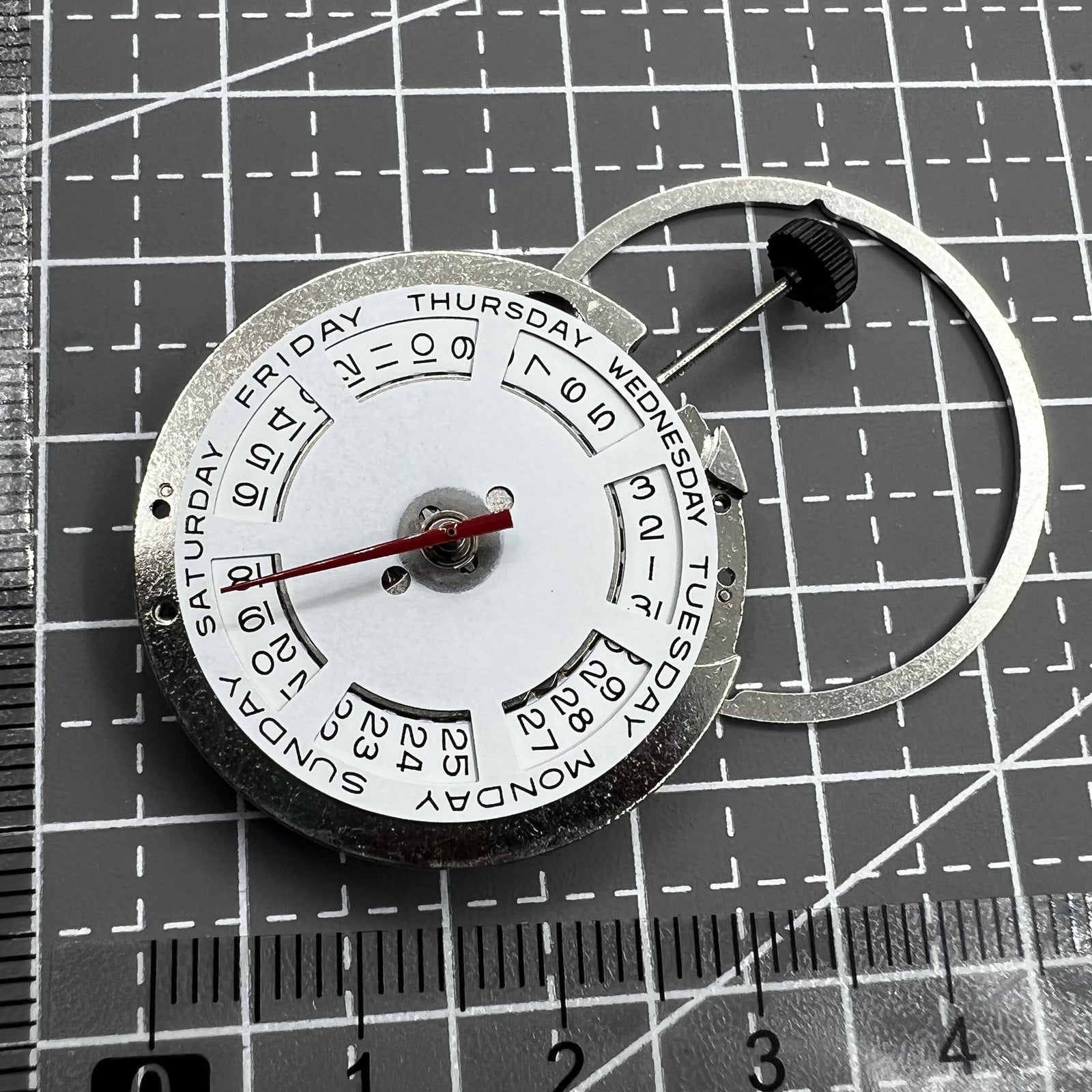 ST2147 Automatic Mechanical Movement Day Date Week at 12 Date at 3