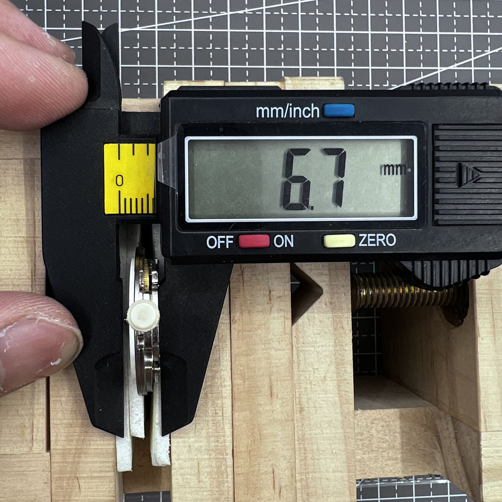 Swiss Disassembled RONDA MATIC 1217-21 Manual Winding Movement