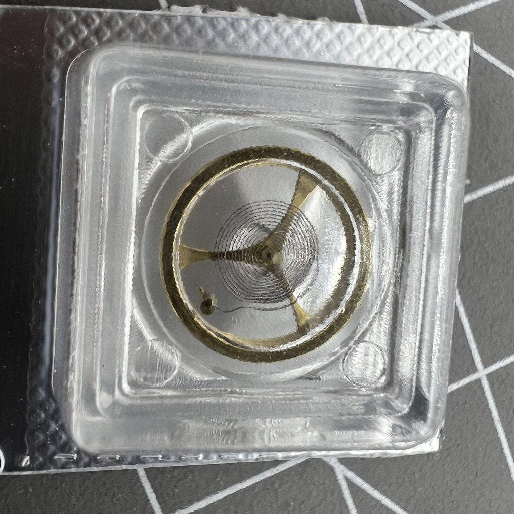 2X Golden Complete Balance Wheel with Hairspring for Movement Orient 46941 46943