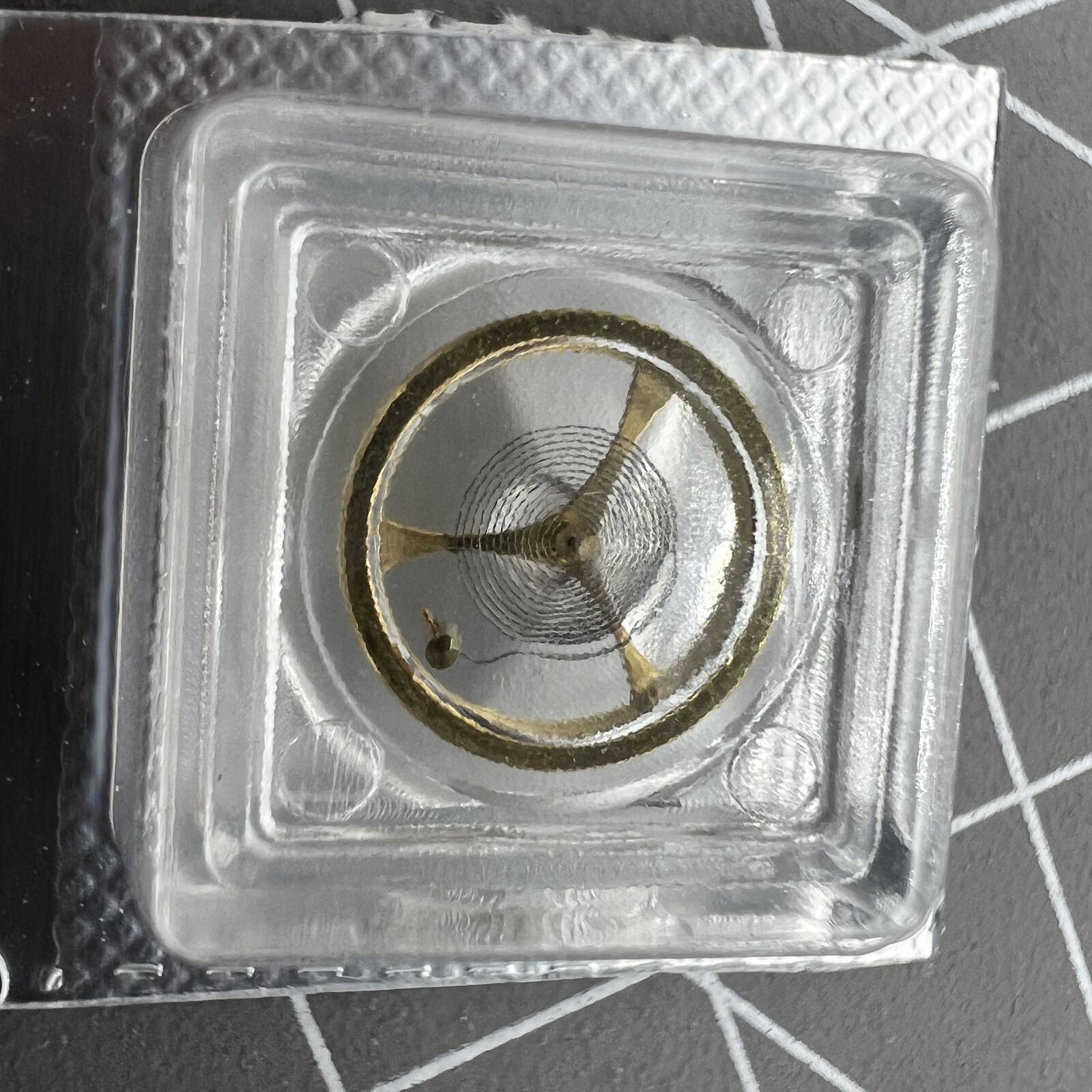 2X Golden Complete Balance Wheel with Hairspring for Movement Orient 46941 46943