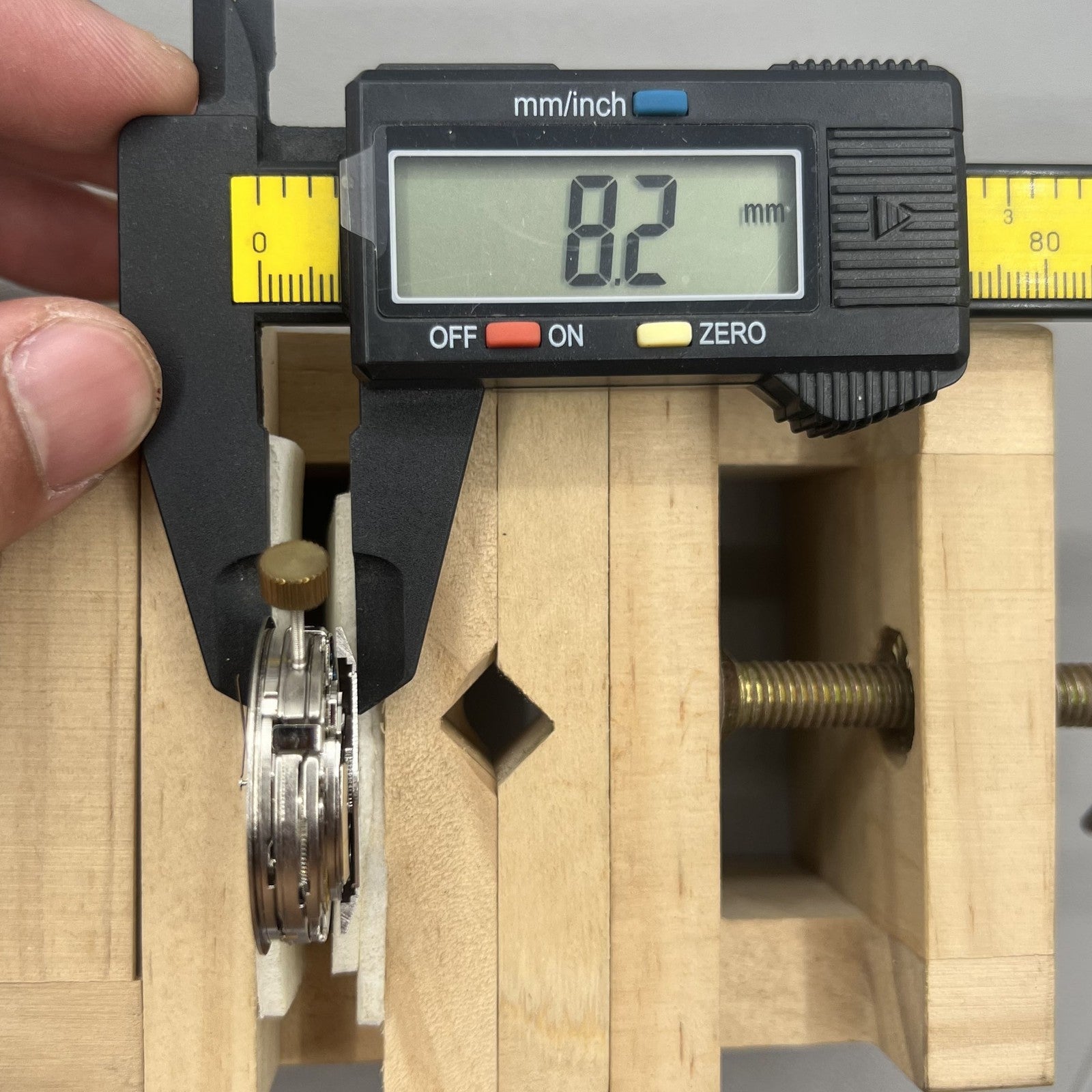 Chronograph Movement @6 White Single Calendar Second @9 ETA 7750 Replacement
