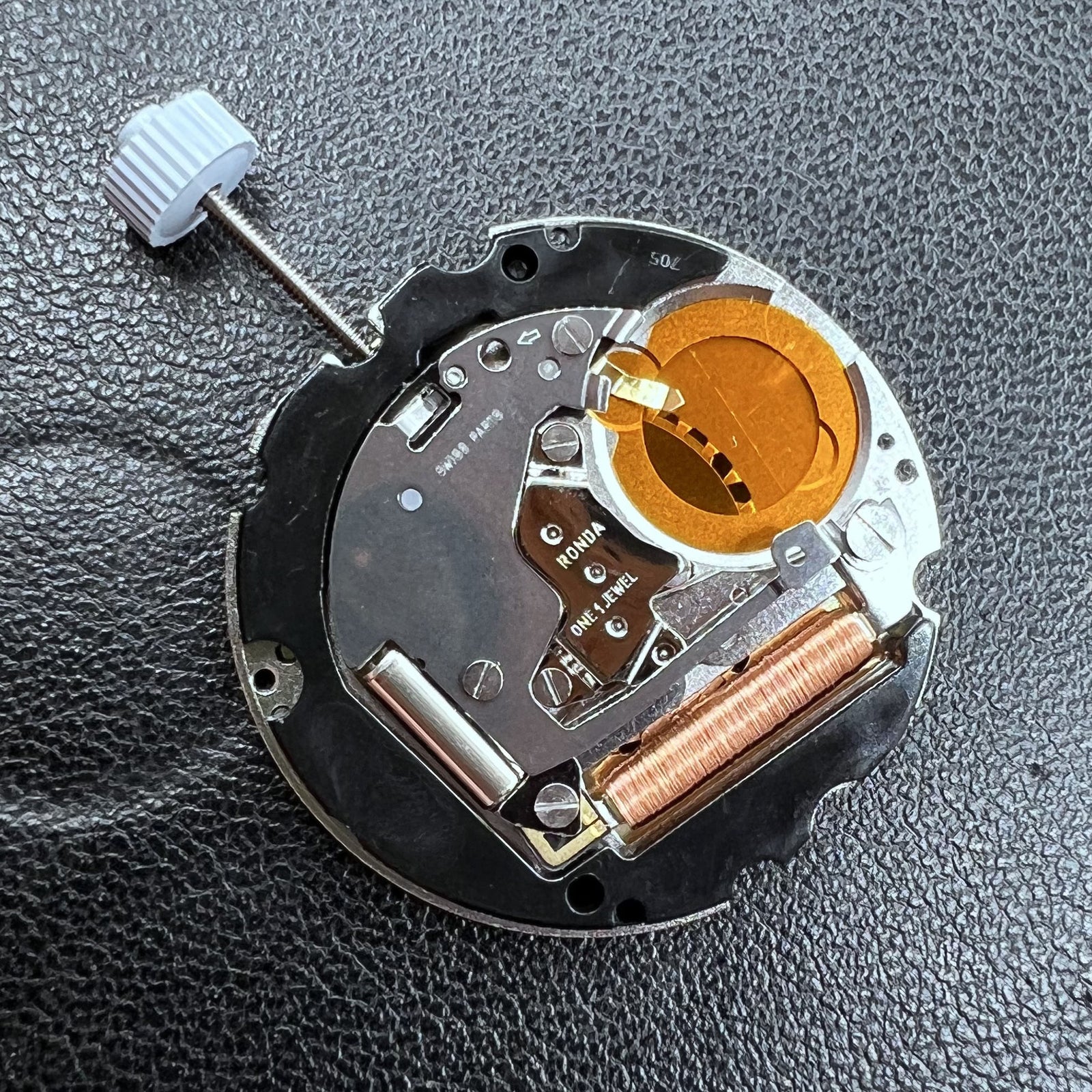 Swiss Ronda 705 Watch Quartz Movement Date at 6