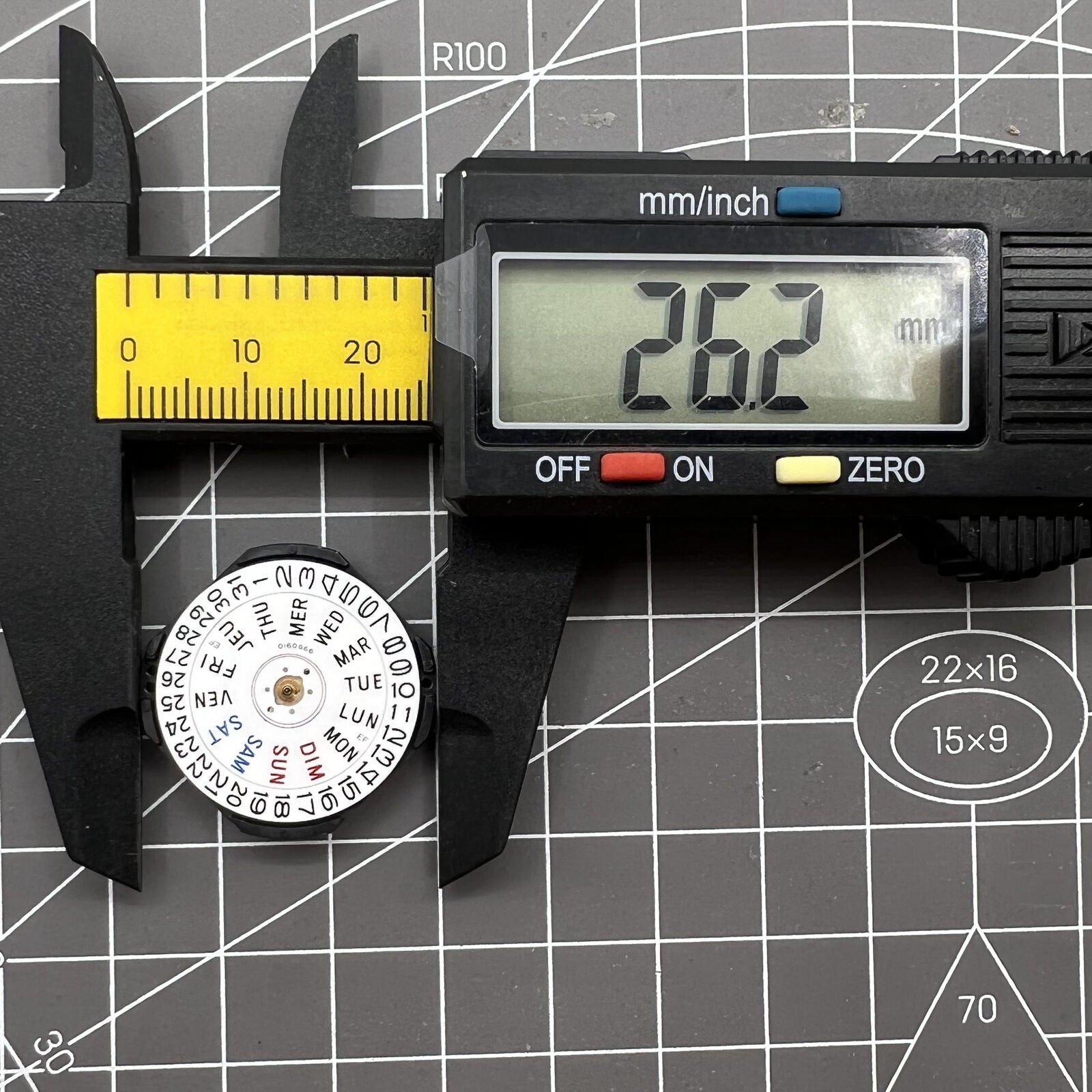 Japan Hattori Epson VX43 VX43E Watch Quartz Movement