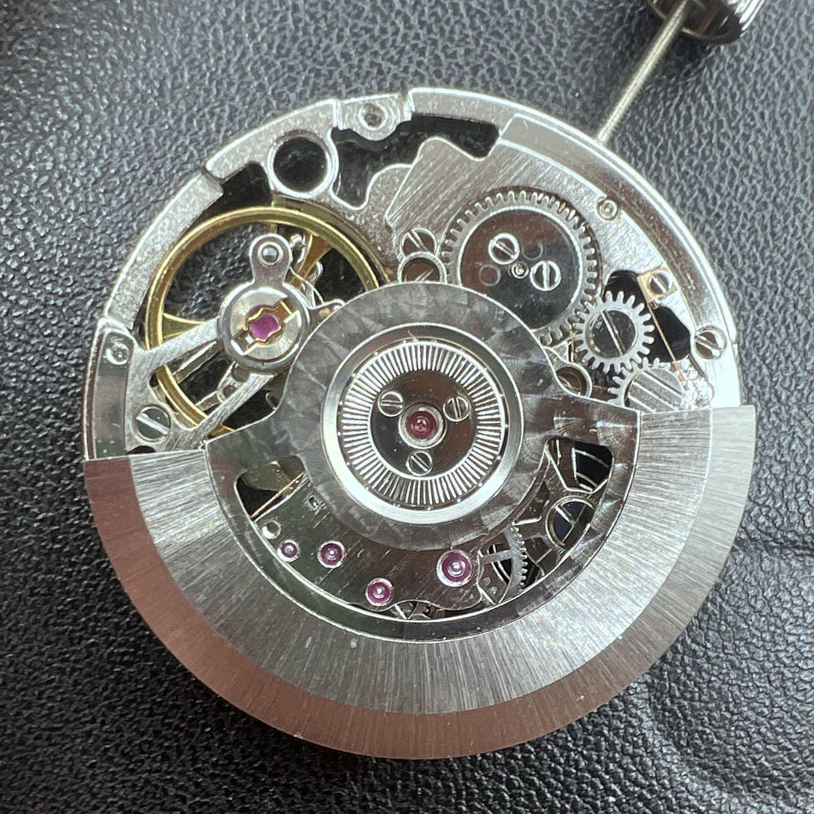 Tianjin Silver Hollow Carved 24 Jews Automatic Mechanical Movement