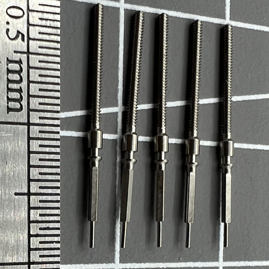 5PCS/Pack Watch Winding Stems Spare Parts Fit for China Made ST2555 Watch Part