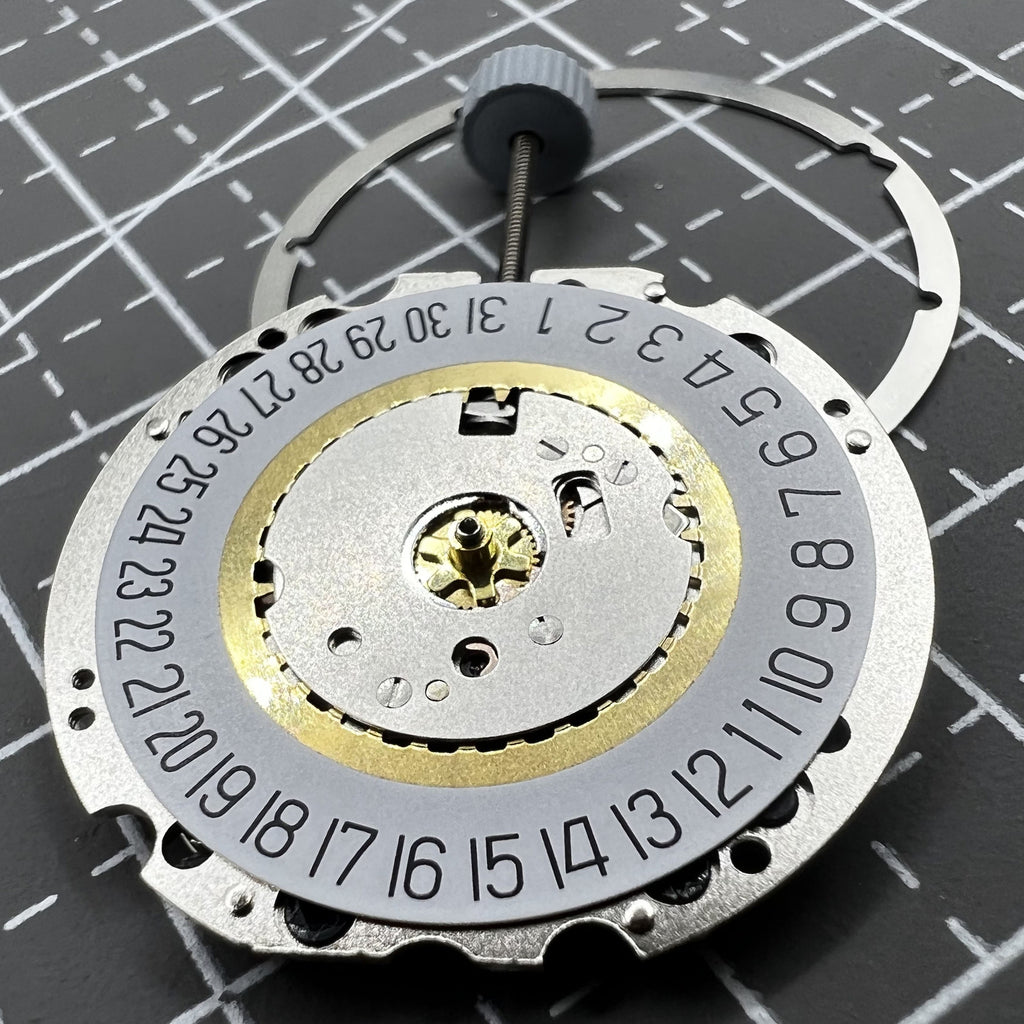 Ronda 705 Quartz Movement Date At 6 3 Hands Single Calendar
