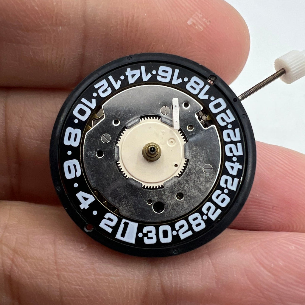 Original ISA8176A 8176-1990 Watch Quartz Movement Black Dial Swiss Made