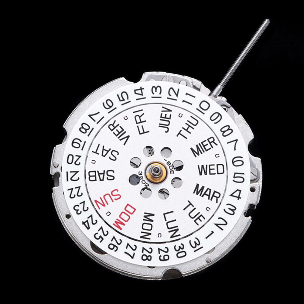 Miyota / Citizen 8205 Silver Plated Japan Automatic Mechanical Movement
