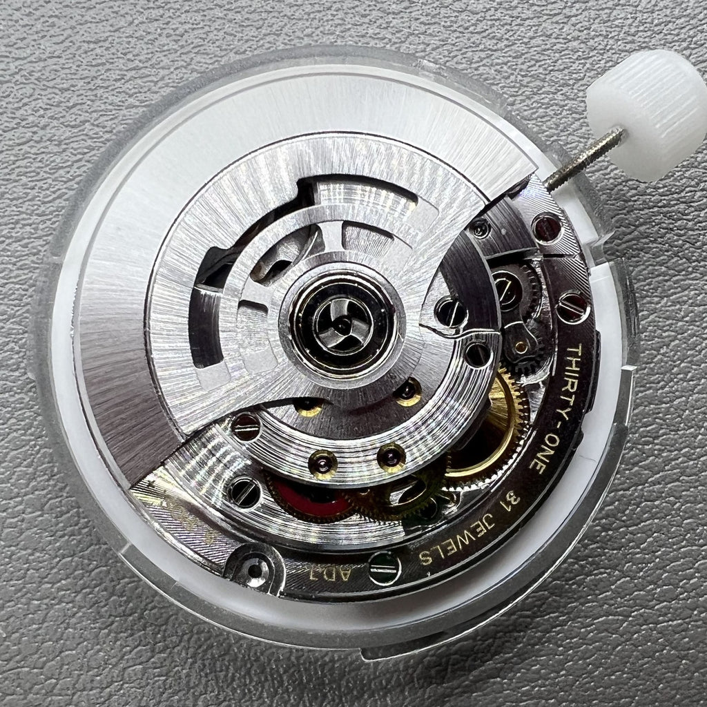Replacement Shanghai 3285 Automatic Mechanical Movement 4 Hands GMT Greenwich