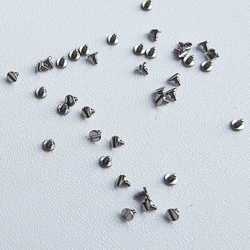 2 PIECES Screws of Watch Case Casing Clamp for RLX3135 Movement #3135-5110