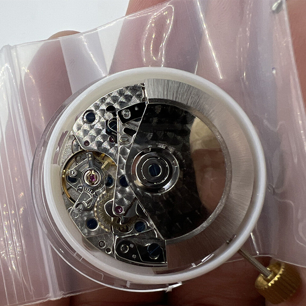 Asian 7750 Chronograph Movement @4.5 White Single Calendar Second @9 ETA 7750