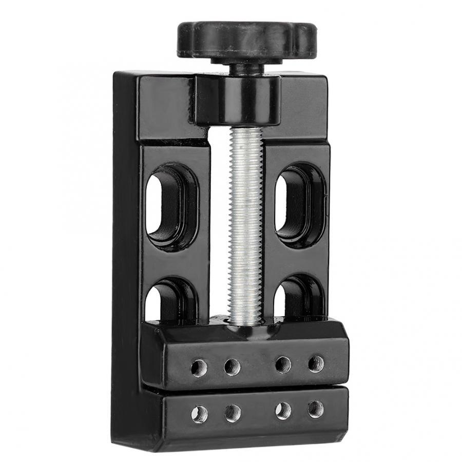 Mini Electric Drill Flat Vice Miniature Clip Opening Table Clamp Jewelry Tools