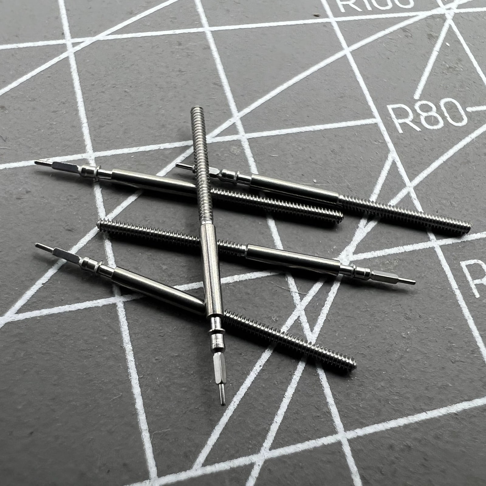 5 PIECES Winding Stems for Miyota OS10 OS20 OS60 Movement
