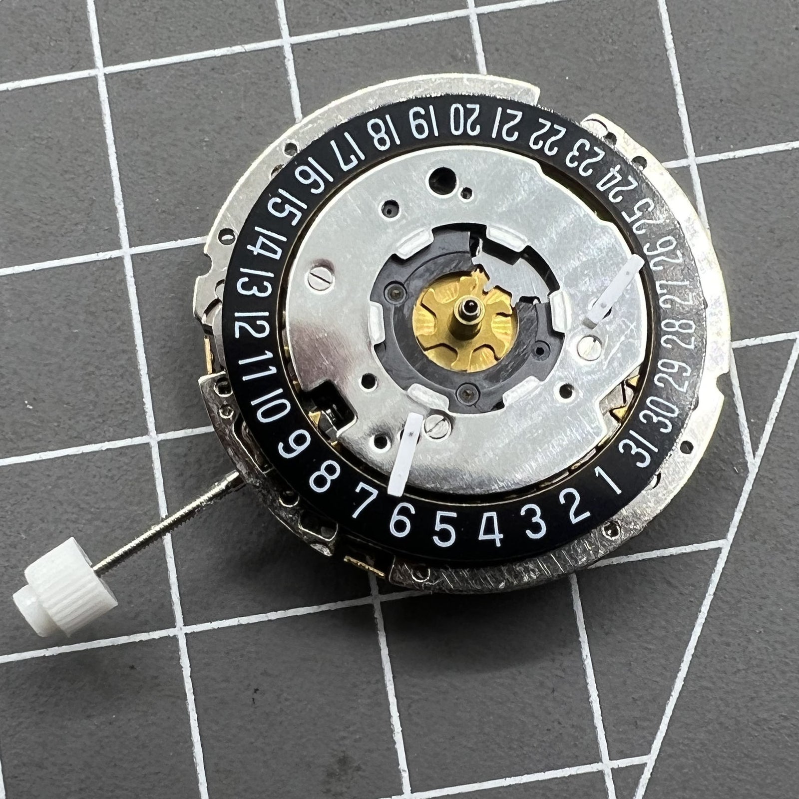 Golden ISA 8271 Date At 6 Quartz Movement Multifunctional