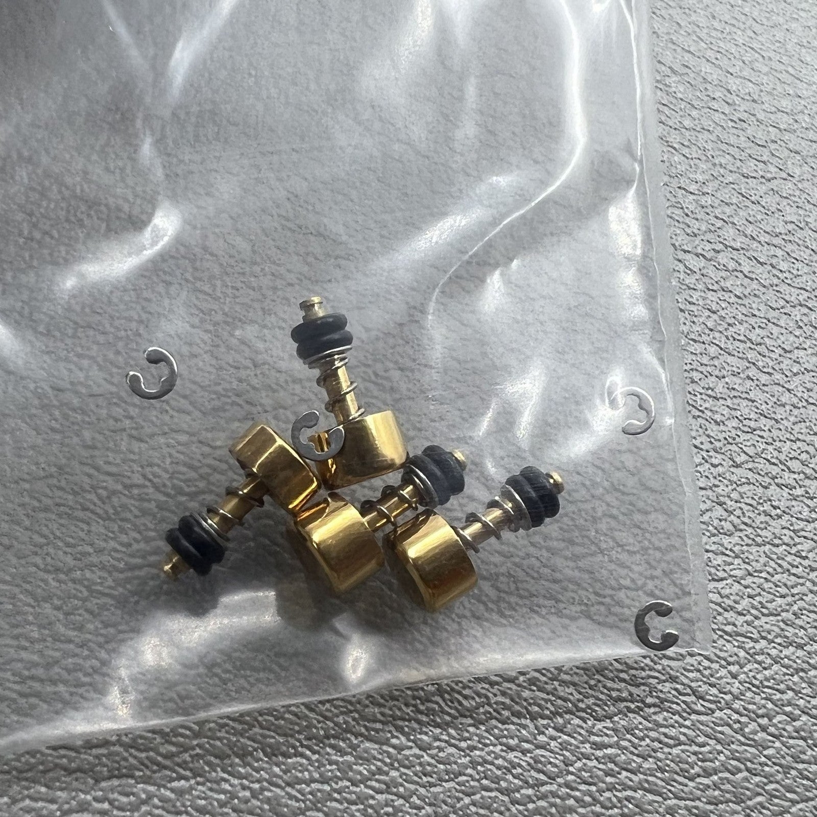 4 PIECES/Pack Gold Push Buttons for Casio DW5600 Waterproof Stainless Steel