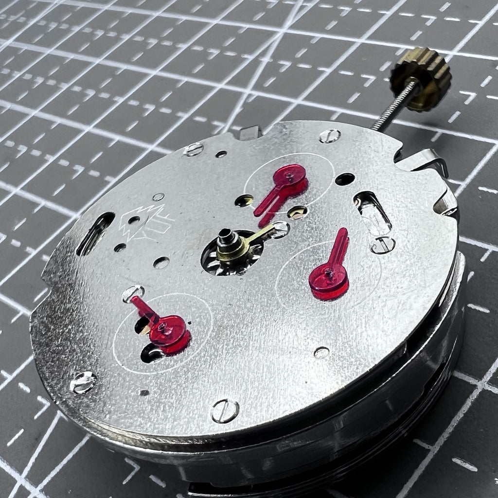 Dandong 7120 Automatic Mechanical Movement 3 Big Hands 6 Hands