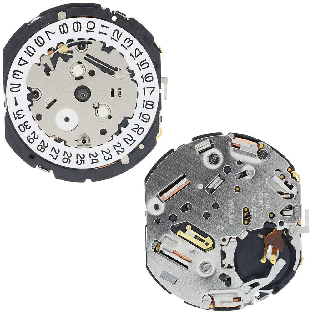 Hattori Epson TMI YM62 YM62A Watch Quartz Movement Japan Made