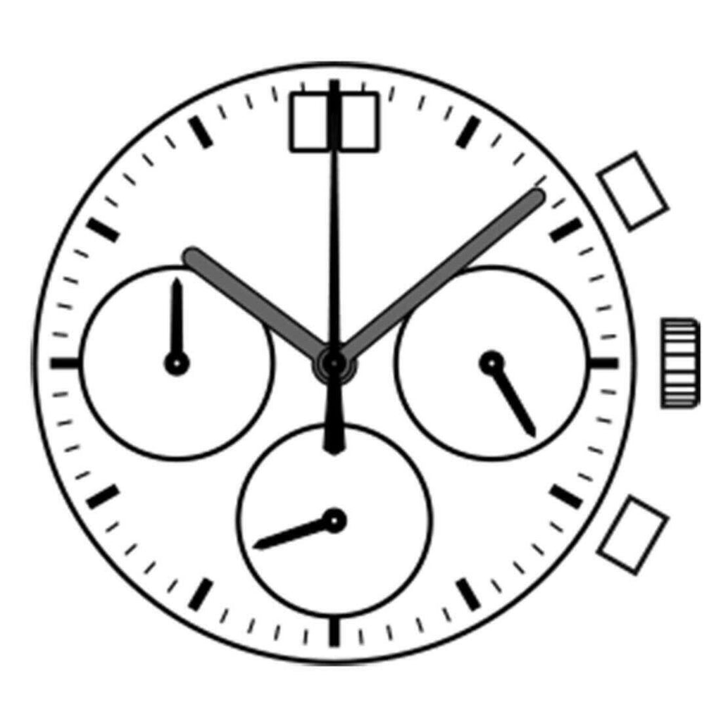 Hattori Epson TMI VK73 VK73A Watch Quartz Movement Japan Made