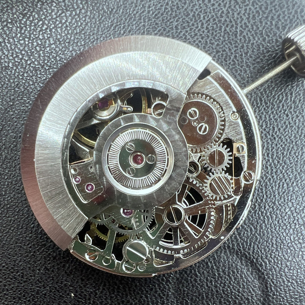 Tianjin Silver Hollow Carved 24 Jews Automatic Mechanical Movement