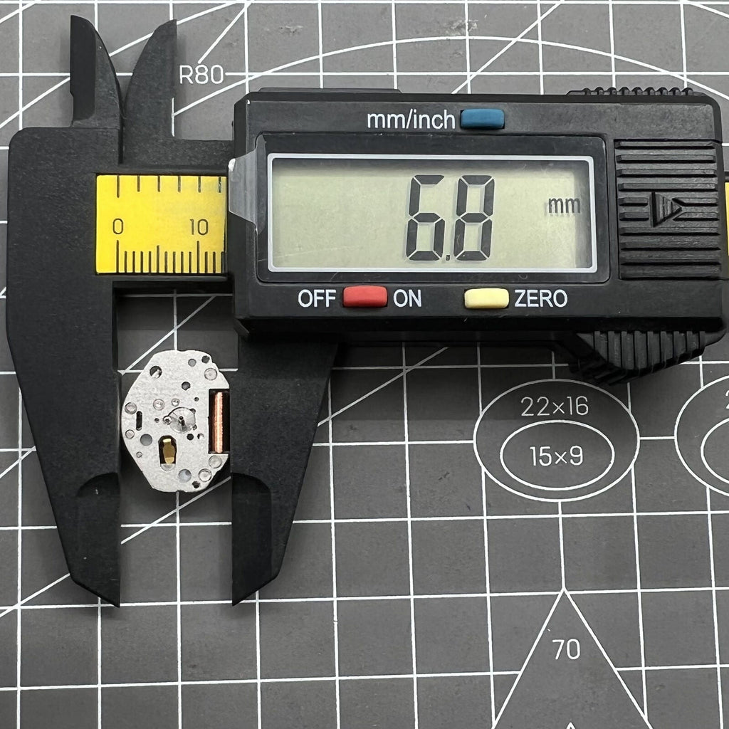 Miyota 2036 Quartz Movement With Watch Stem 3 Hands High Pinion H2