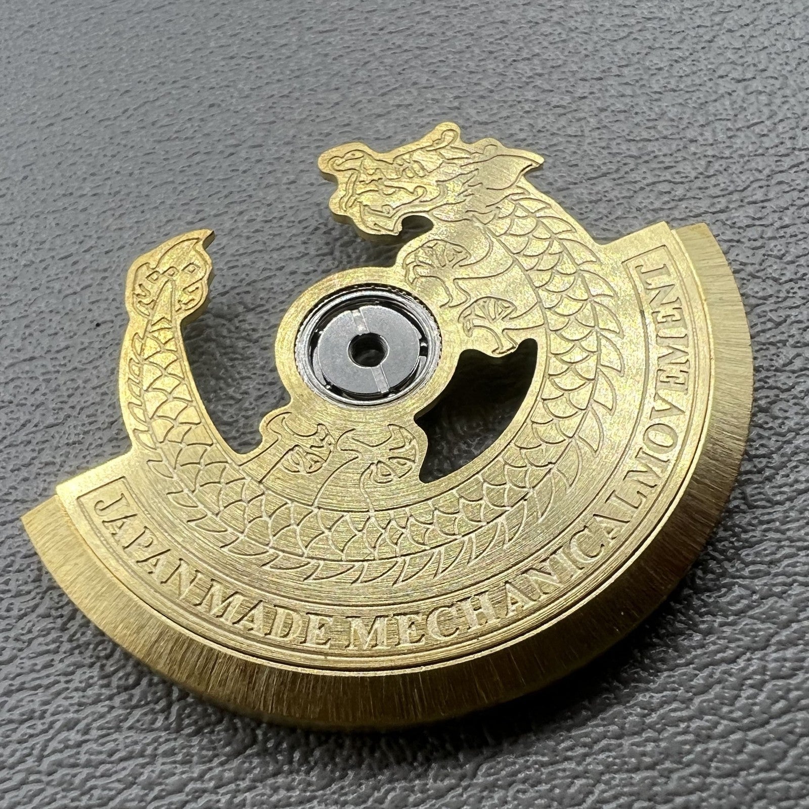 Golden Dragon Carved Rotor Oscillating Weight for NH35 NH36 Movement